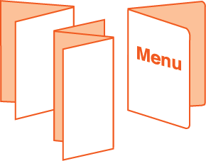 Layout Template - Pamphlets & Menus